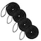 Dc Cargo 1/2in X 15' Double-Braided Nylon Dock Line, Black, 4PK 1215MRK-4 - alternate 1